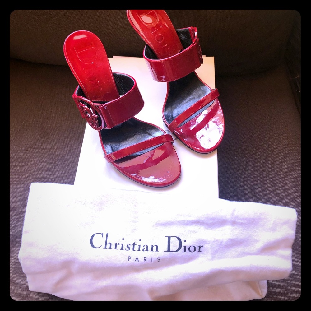 Christian Dior Red Sandal